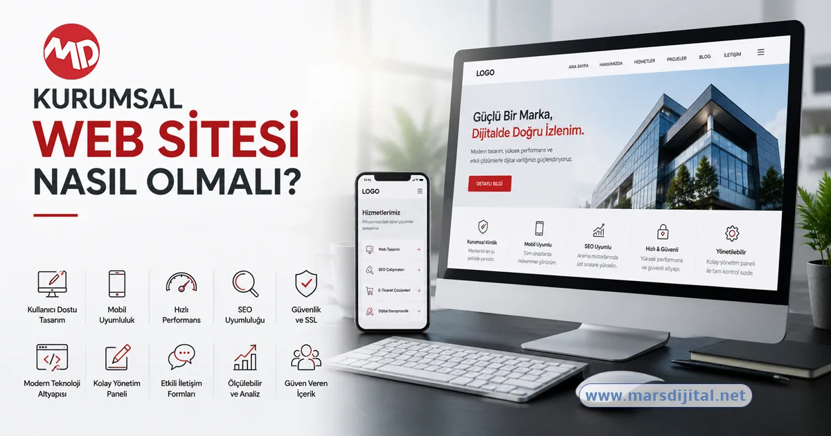 Kurumsal Web Sitesi Nasıl Olmalı? Başarılı Bir Web Sitesinin 10 Özelliği